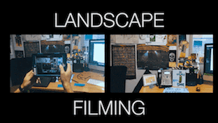 Landscape filming examples